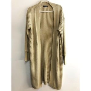 Pretty Little Thing Cream Long Sleeve Cardigan S